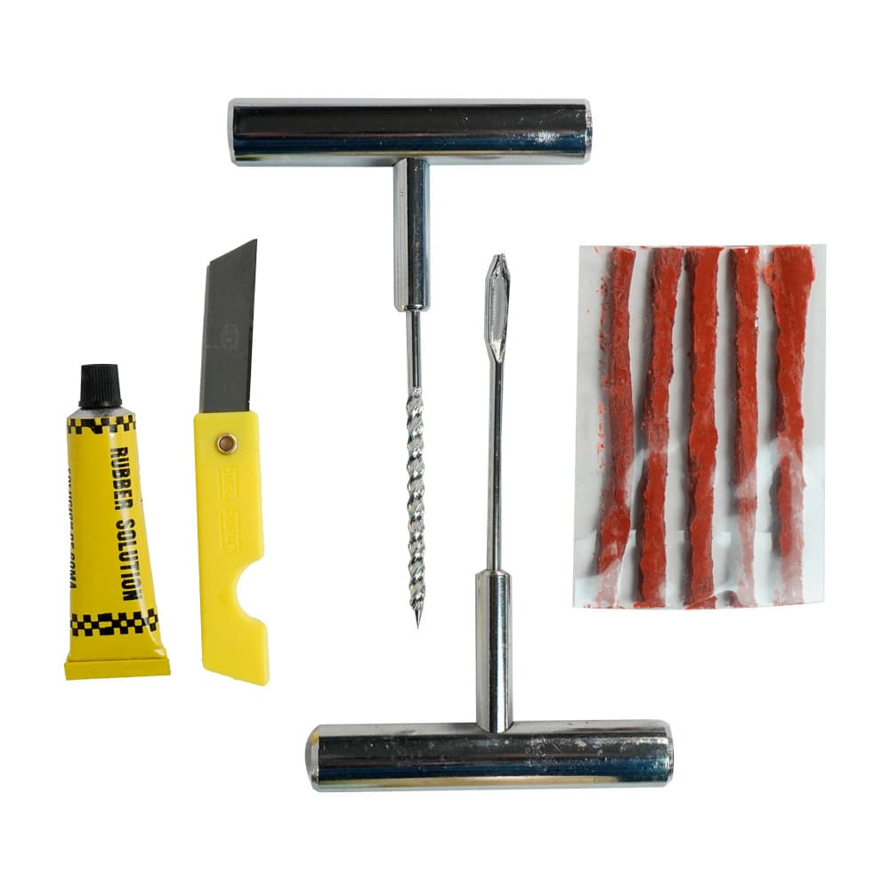 Kit Reparo de Pneus Sem Câmara 