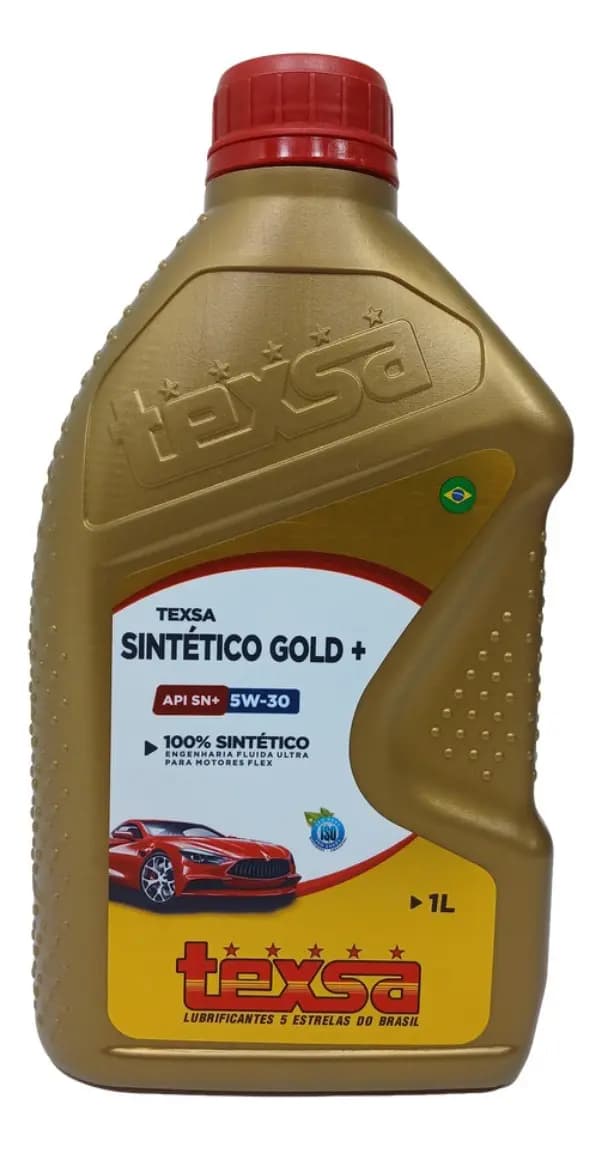 Óleo de Motor Texsa Sintético Gold+ 5W30 SN/RC - 1L