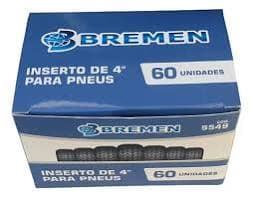 Inserto Macarrão para Reparo de Pneu Sem Câmara 4 Pol Caixa 60 Unidades Bremen