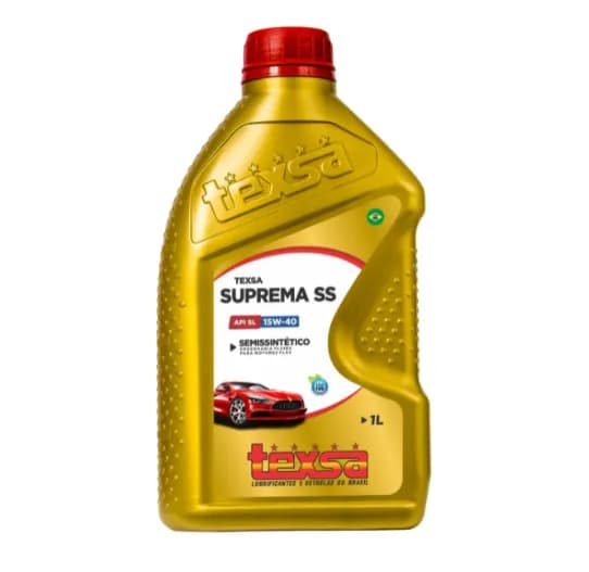 Óleo de Motor Texsa Suprema Semissintético 15W40 SL - 1L