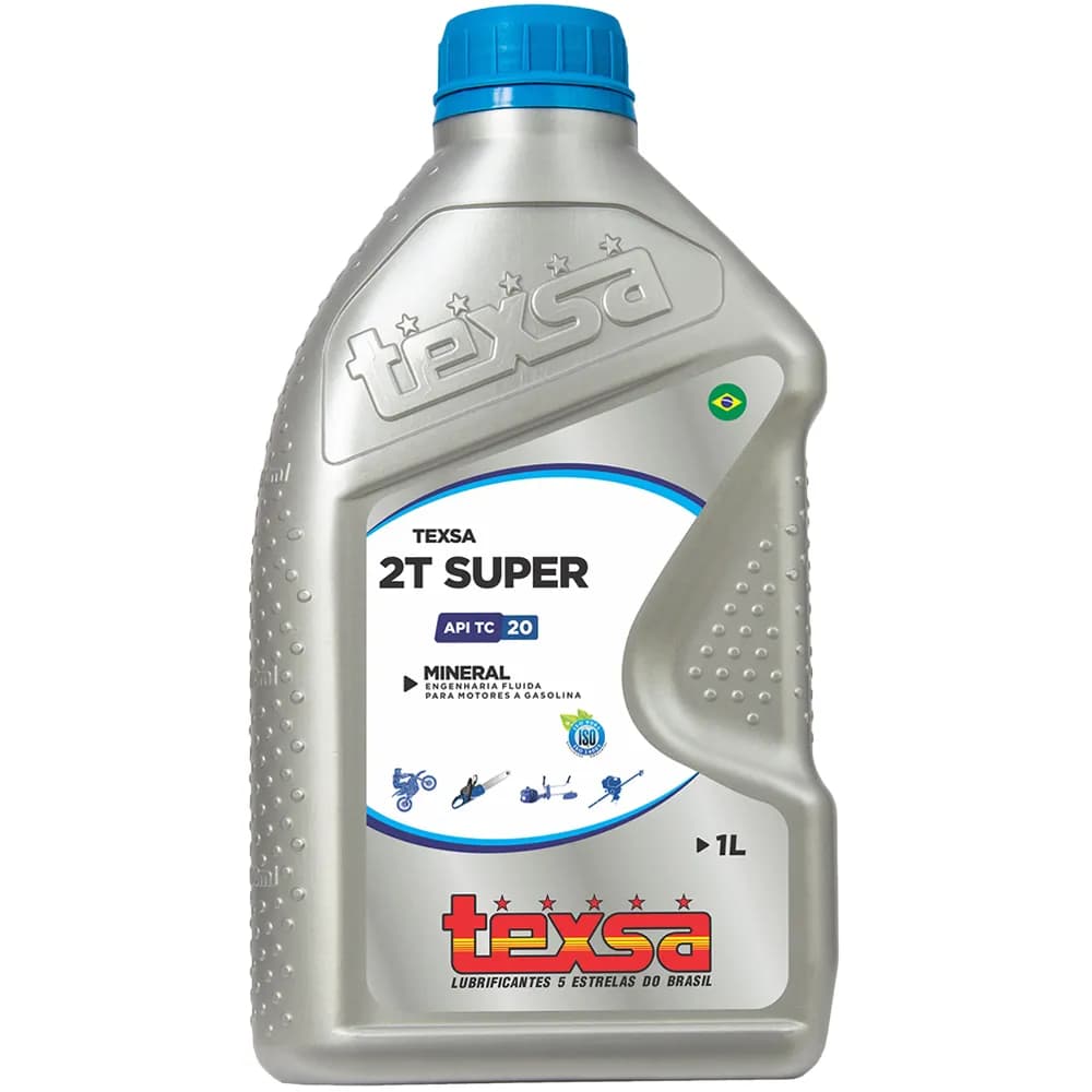 Óleo 2 Tempos Texsa 2T Super Mineral Azul API TC - 1L