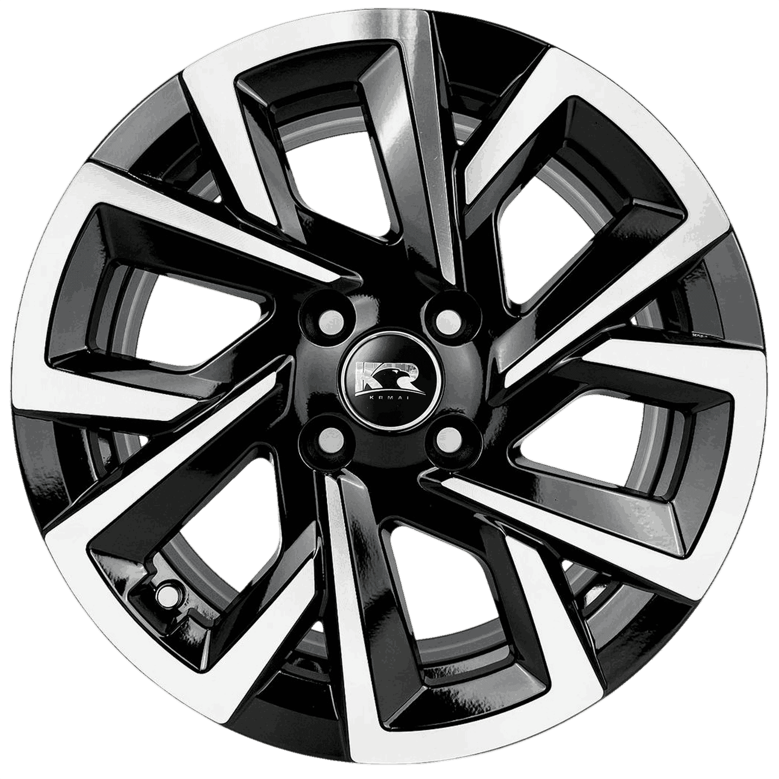 Jogo de Rodas Aro 15 KRMAI S48 Volkswagen Saveiro Extreme