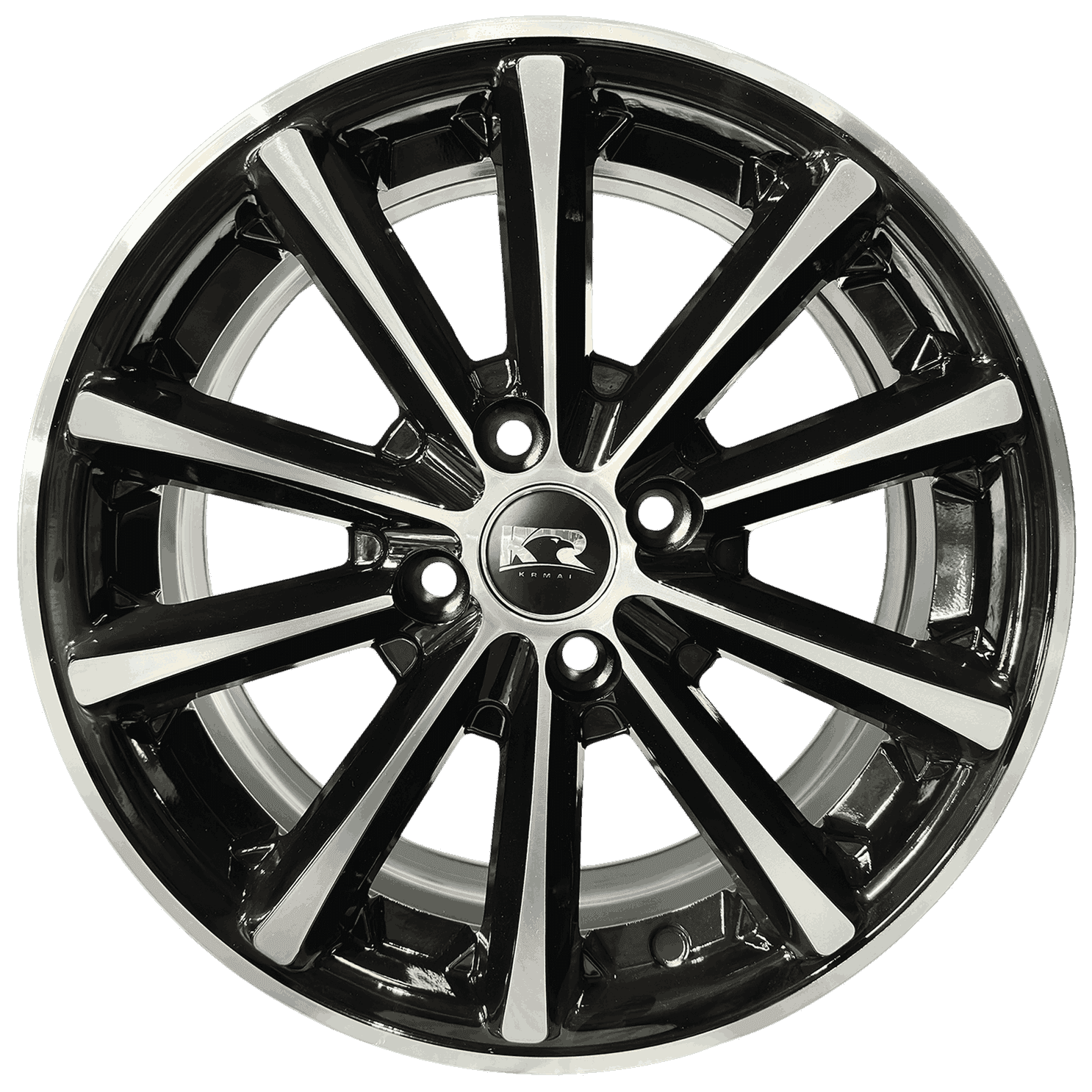 Jogo de Rodas Aro 15 KRMAI K63 Eclipse